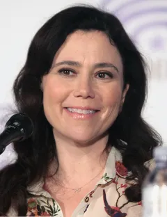 Alex Borstein: Alex Borstein speaking at the 2016 WonderCon in Los Angeles, California.